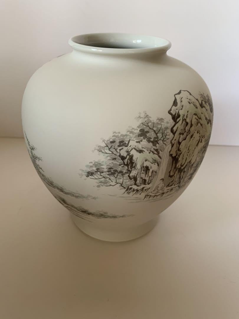 Amazon.co.jp: 宮内庁御用達 深川製磁 有田焼 記念品 山水図 大